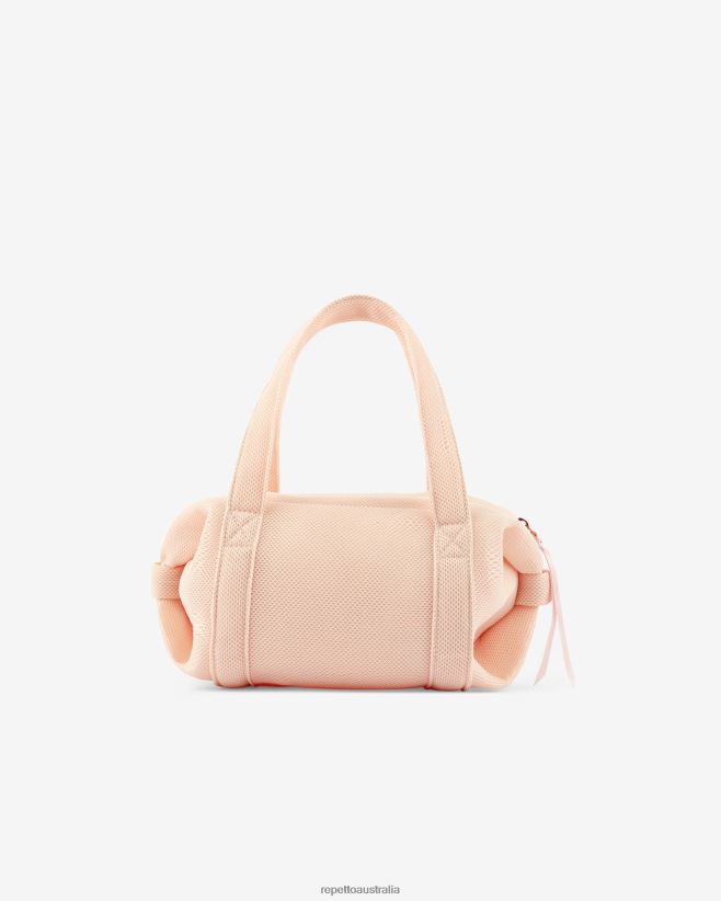 Repetto F4XL770 Kids Mesh Duffle Bag Size S Accessories Iconic Pink