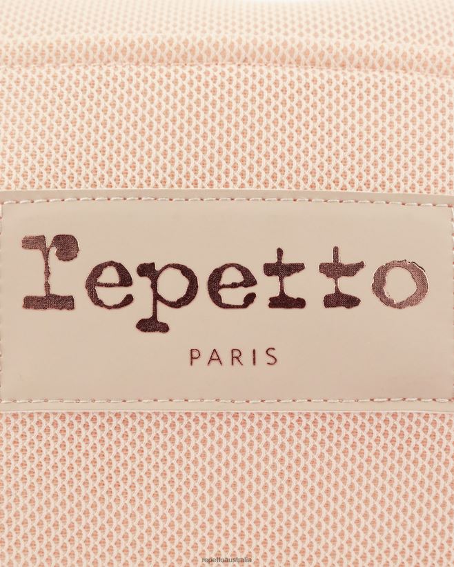 Repetto F4XL770 Kids Mesh Duffle Bag Size S Accessories Iconic Pink