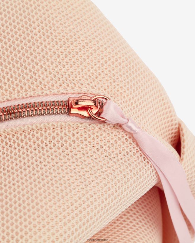 Repetto F4XL770 Kids Mesh Duffle Bag Size S Accessories Iconic Pink