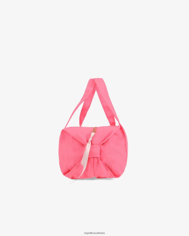 Repetto F4XL772 Kids Cotton Duffle Bag Size S Accessories Pink Doll