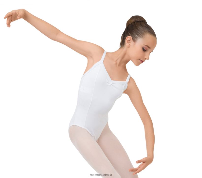 Repetto F4XL659 Kids Gathered Front Leotard Clothing Fashion