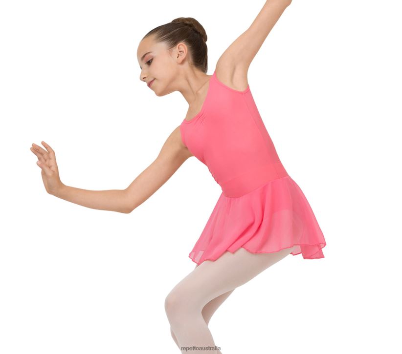 Repetto F4XL678 Kids Gathered Neckline Tunic Clothing Fashion