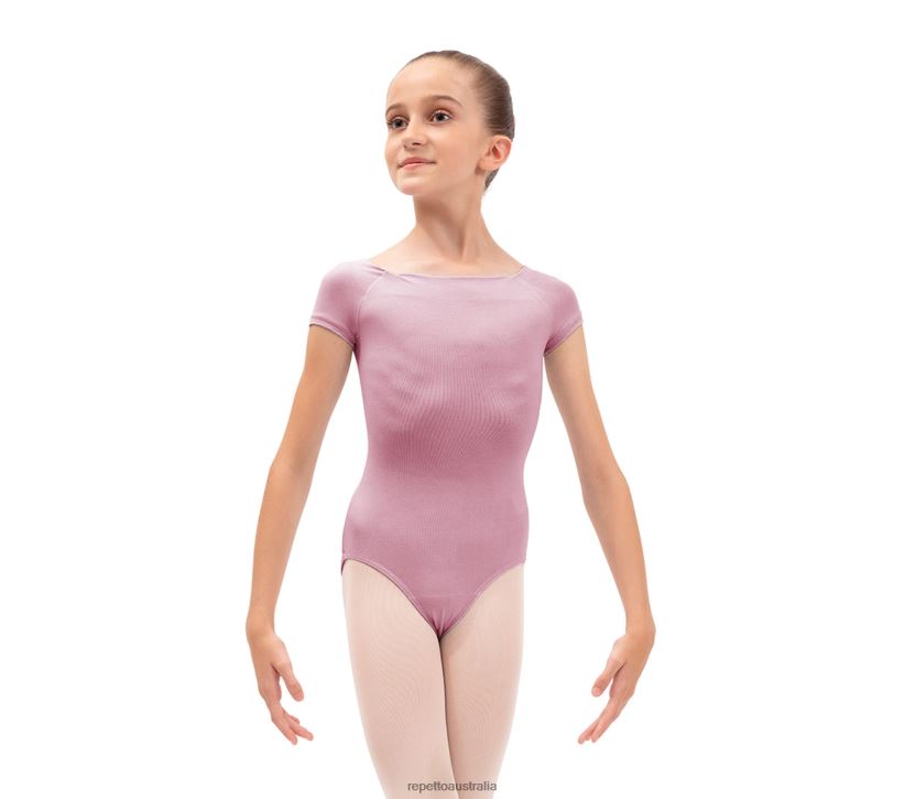 Repetto F4XL693 Kids Short Sleeved Leotard Clothing Fashion