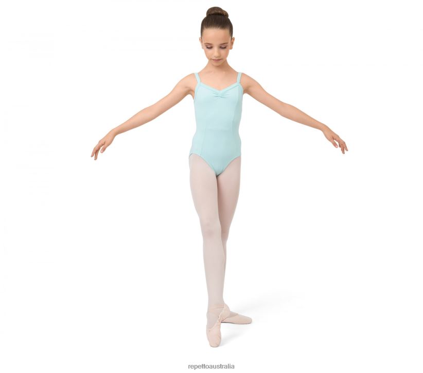 Repetto F4XL710 Kids Gathered Front Leotard Clothing Fashion