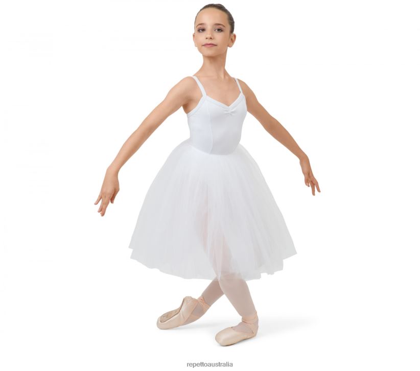 Repetto F4XL737 Kids Rehearsal Tulle Skirt Clothing Fashion