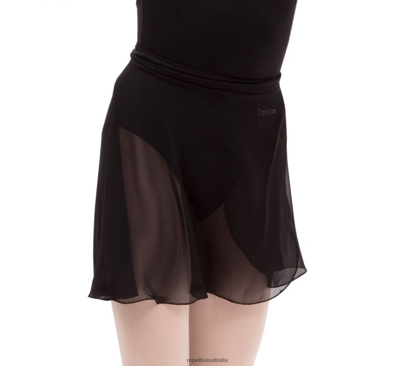 Repetto F4XL744 Kids Short Chiffon Skirt Clothing Fashion