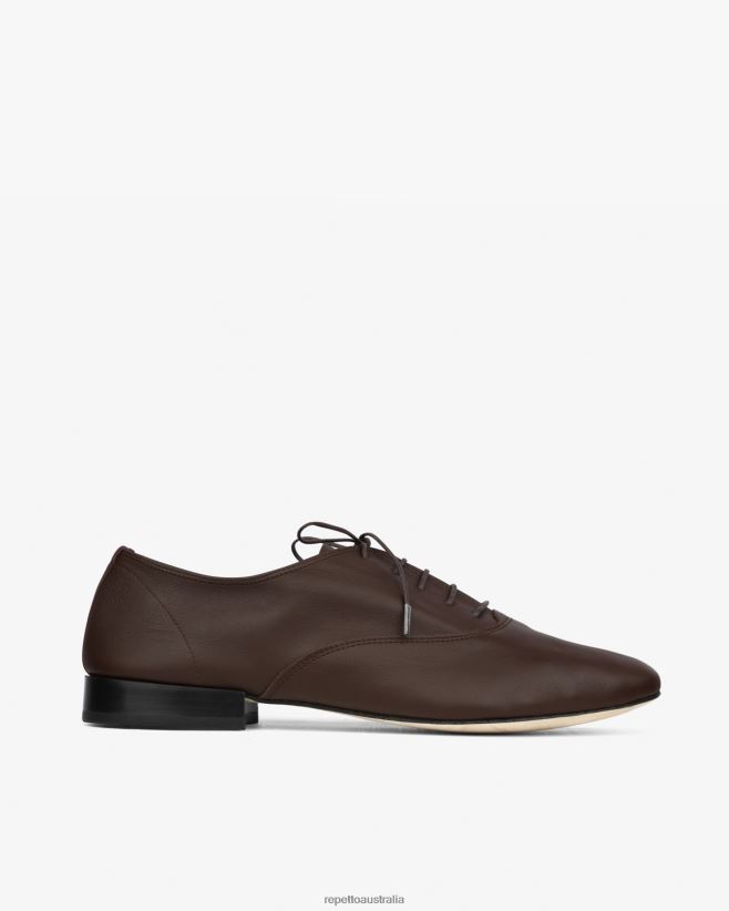 Repetto F4XL650 Men Zizi Oxford Shoe Footwear Ristretto Brown