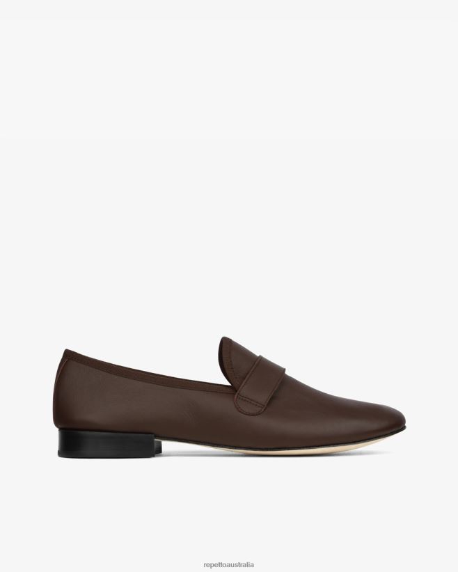 Repetto F4XL651 Men Michael Loafers Footwear Ristretto Brown