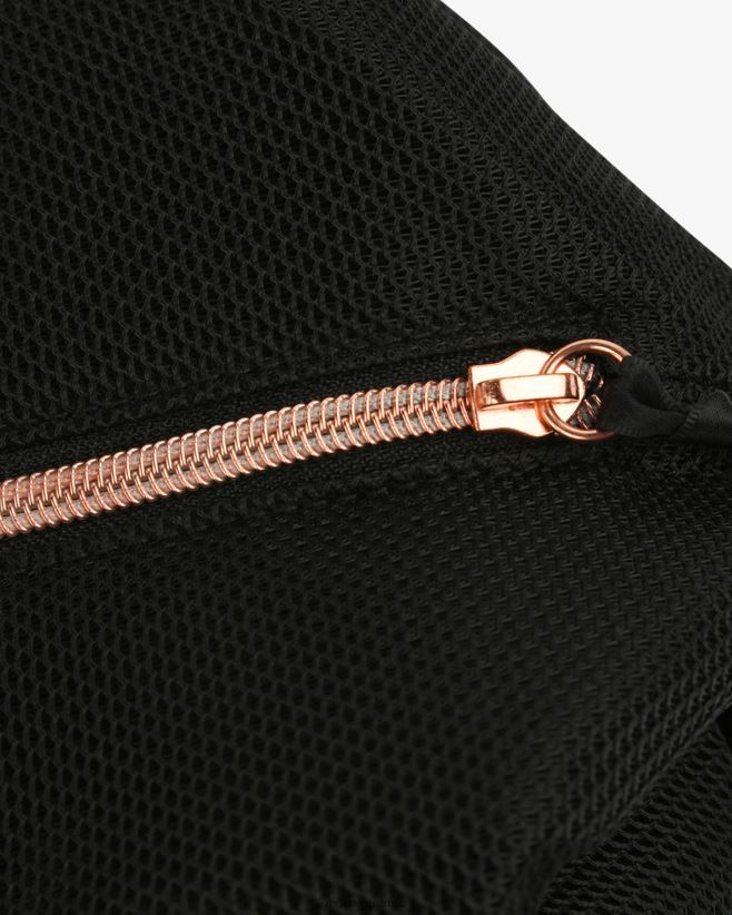 Repetto F4XL419 Women Mesh Duffle Bag Size L Accessories Black