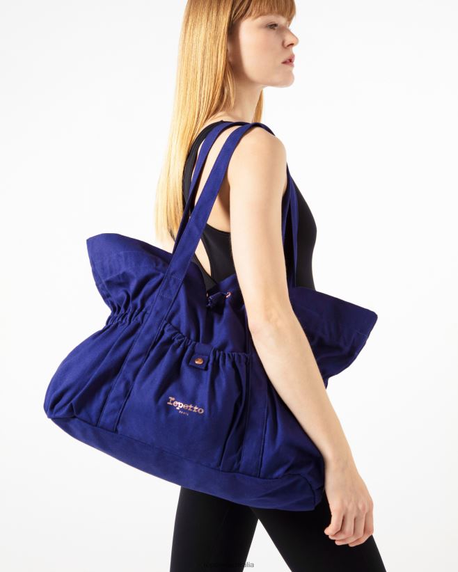 Repetto F4XL421 Women Tutu Ladies Large Bag Accessories Petrol Blue