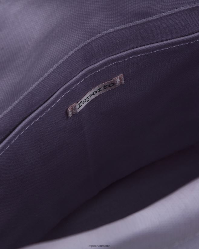 Repetto F4XL424 Women \"R\" Shopping Bag Accessories Misty Purple