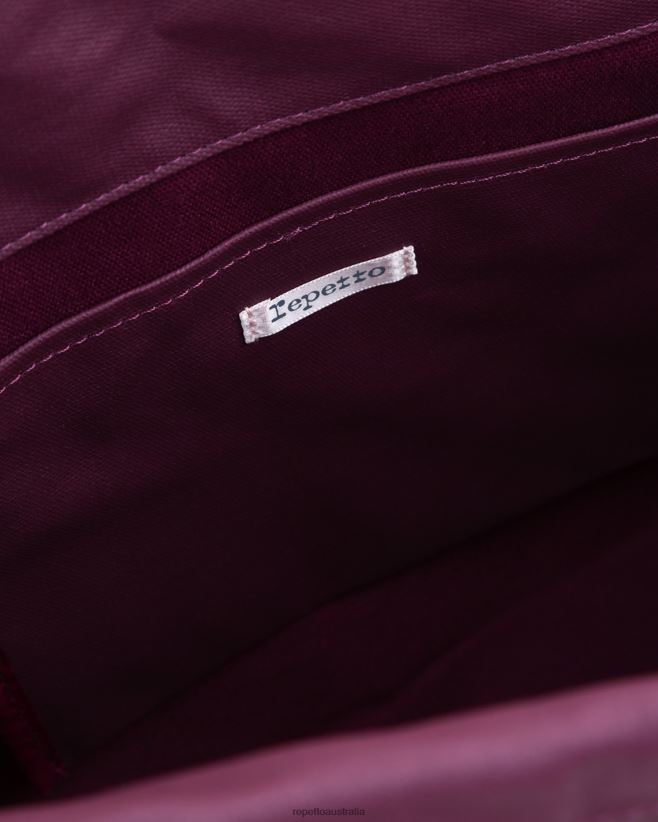 Repetto F4XL425 Women \"R\" Shopping Bag Accessories Nenuphar Pink