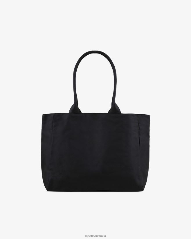 Repetto F4XL426 Women \"R\" Shopping Bag Accessories Black