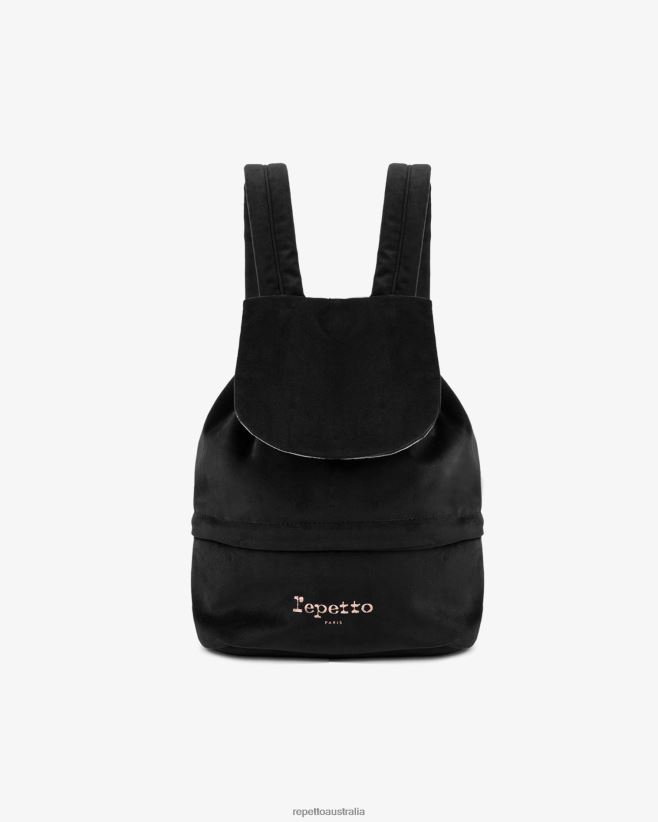 Repetto F4XL428 Women Aurore Backpack Accessories Black