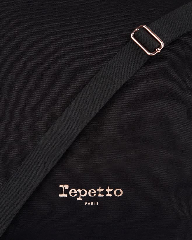 Repetto F4XL431 Women Step Crossbody Bag Accessories Black