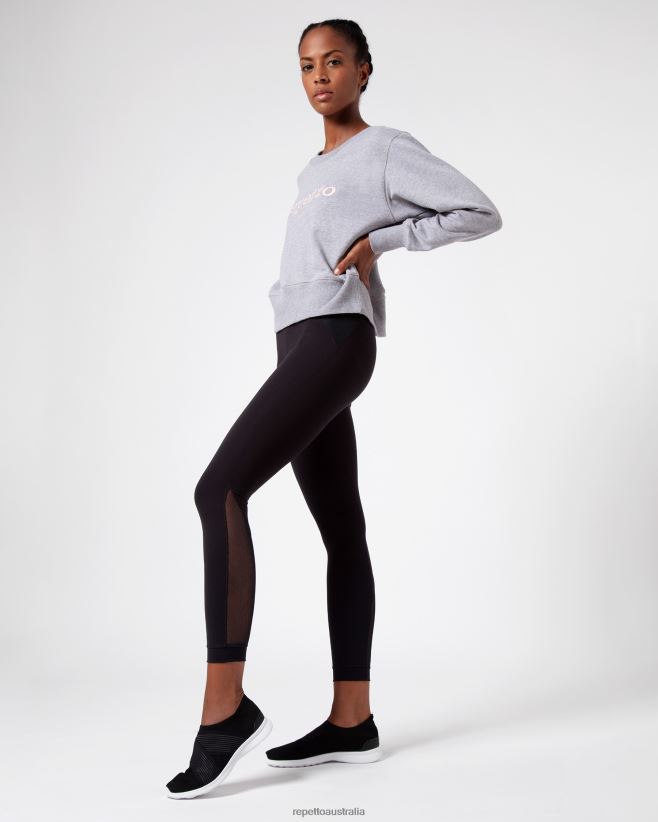 Repetto F4XL357 Women Sweatshirt Clothing Mottled Light Grey