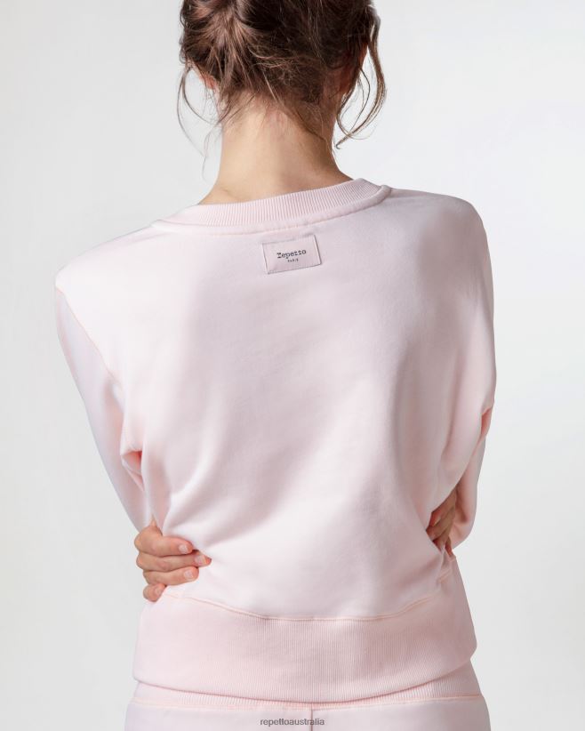 Repetto F4XL358 Women Sweatshirt Clothing Iconic Pink
