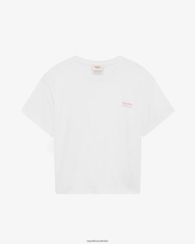Repetto F4XL314 Women T-Shirt Clothing White
