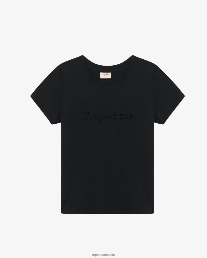 Repetto F4XL343 Women T-Shirt Clothing Black