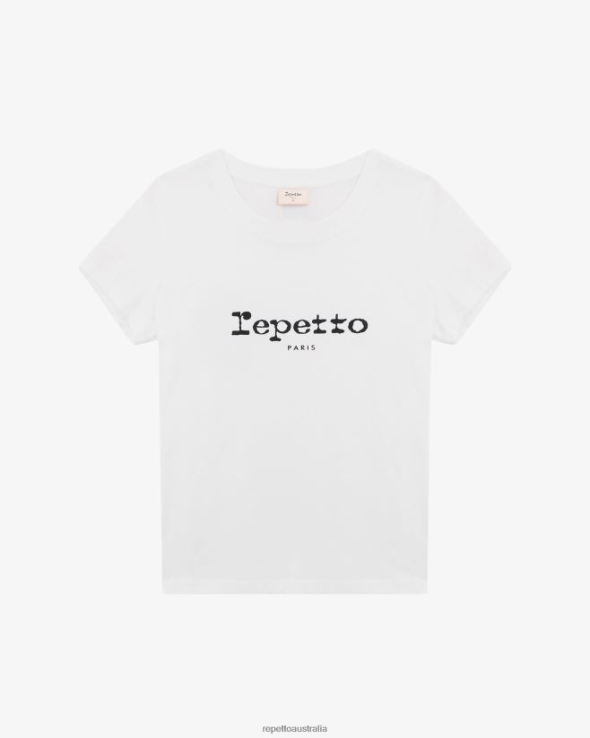 Repetto F4XL344 Women T-Shirt Clothing White