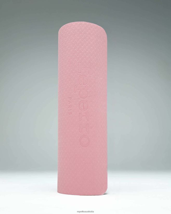 Repetto F4XL398 Women Essential Yoga Mat Accessories Grey And Pink