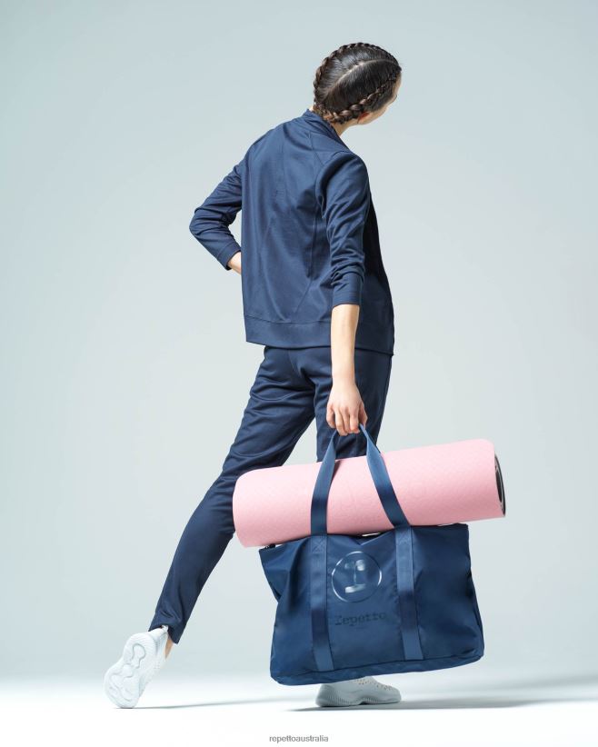 Repetto F4XL398 Women Essential Yoga Mat Accessories Grey And Pink