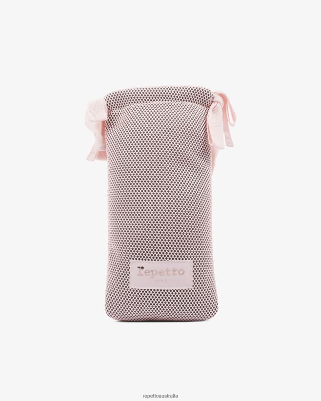 Repetto F4XL627 Women Serenity Ballet Shoes Pouch Accessories Iconic Pink