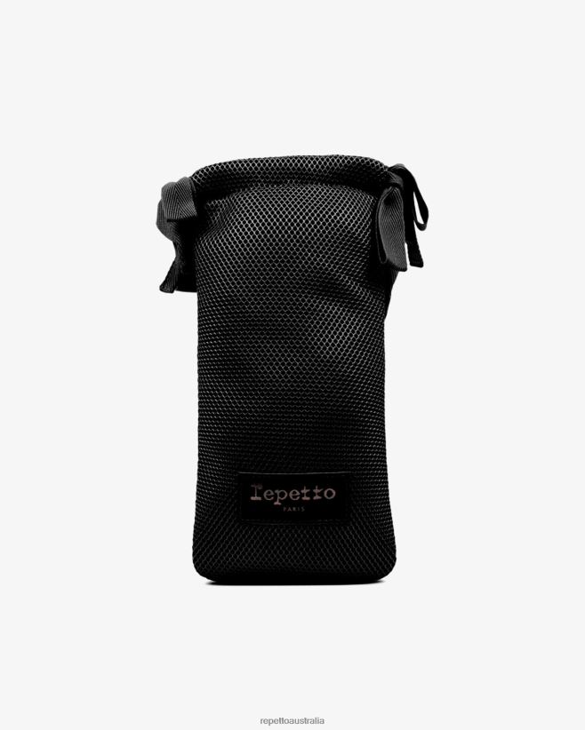 Repetto F4XL628 Women Serenity Ballet Shoes Pouch Accessories Black