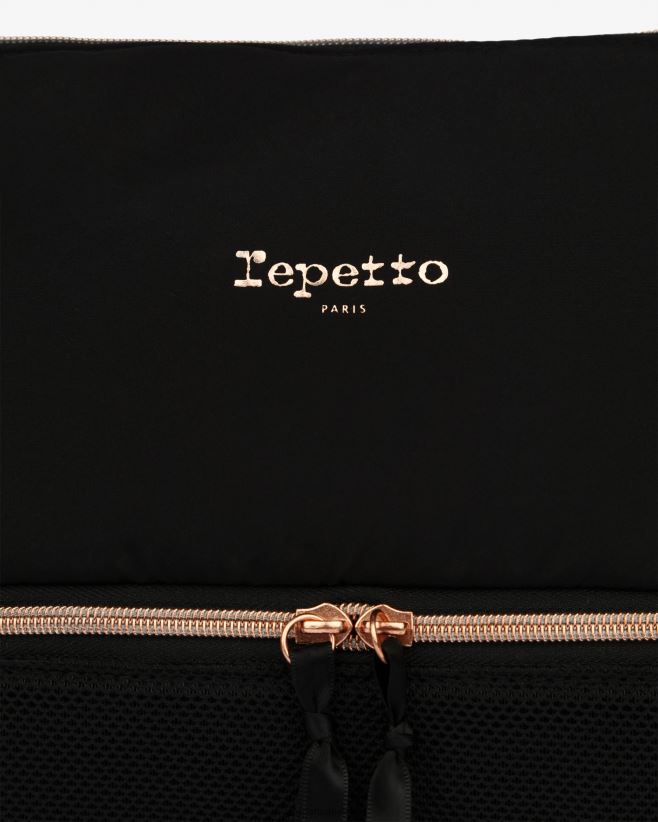 Repetto F4XL629 Women Joy Small Case For Dance Shoes Accessories Black