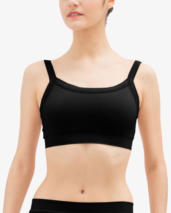 Repetto F4XL621 Women Seamless Cropped Top Clothing Black