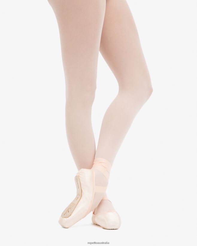 Repetto F4XL577 Women Julieta Pointe Shoes - Narrow Box Flexible Sole Footwear Melon