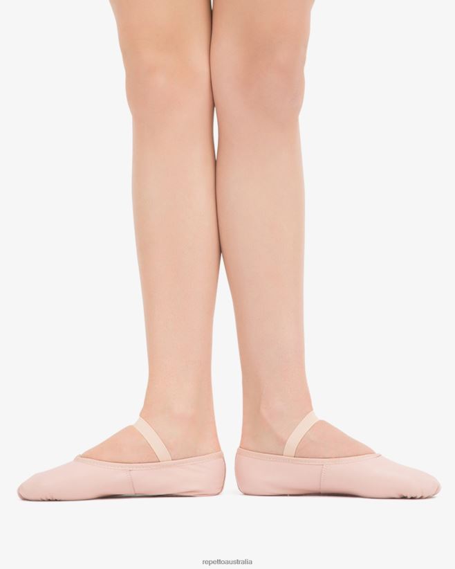 Repetto F4XL587 Women Soft Ballet Shoes With Full Sole Footwear Pale Pink