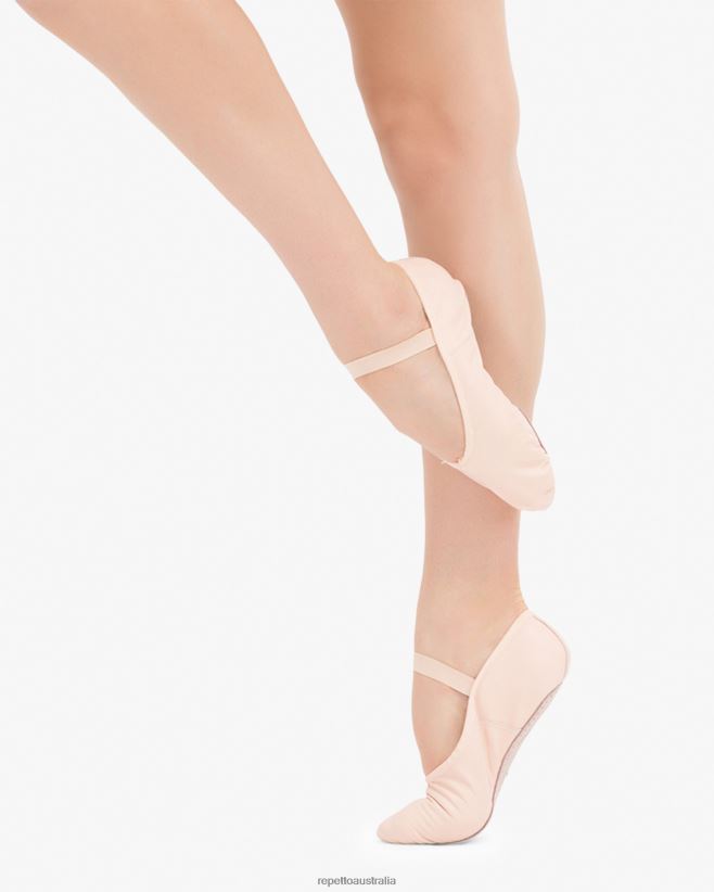 Repetto F4XL588 Women Soft Ballet Shoes With Full Sole Footwear Petal Pink