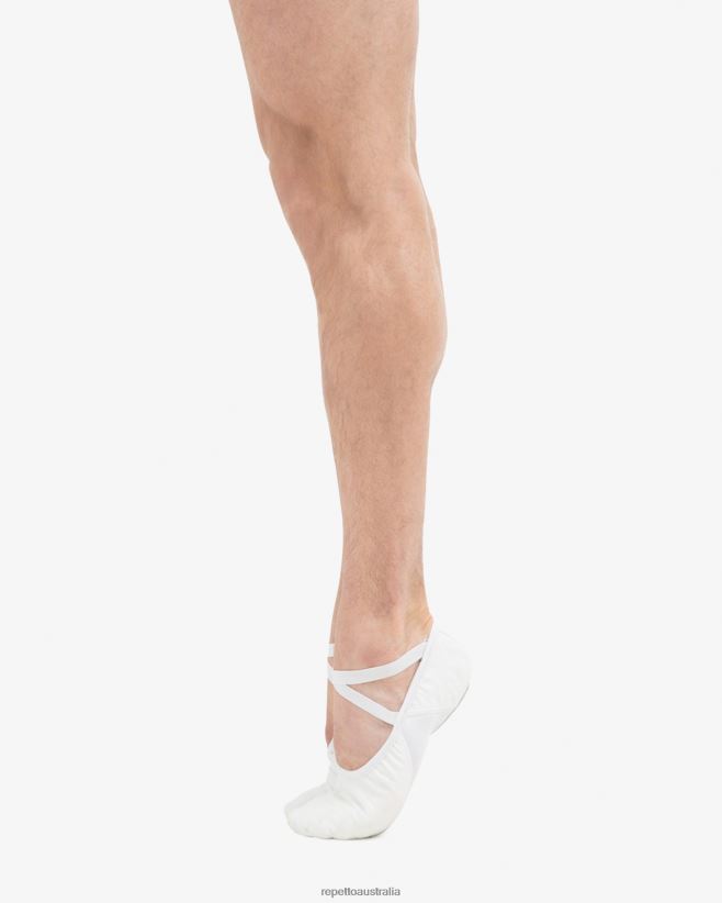 Repetto F4XL602 Women Professional Soft Ballet Shoes With Split Sole (Medium Width) Footwear White