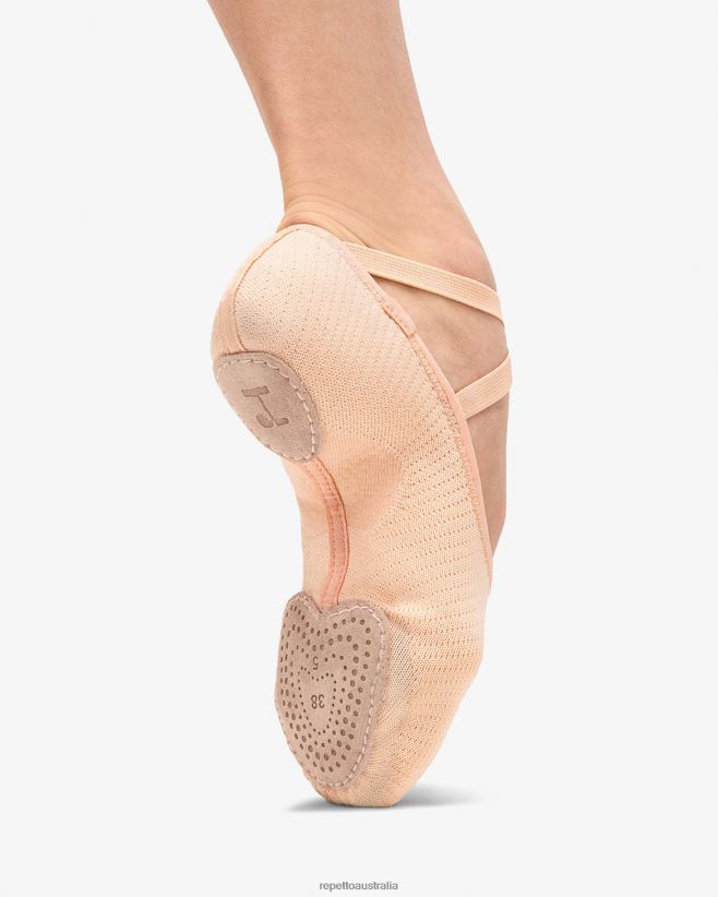 Repetto F4XL611 Women Soft Ballet Shoes Dance F.I.T Footwear Tan Beige