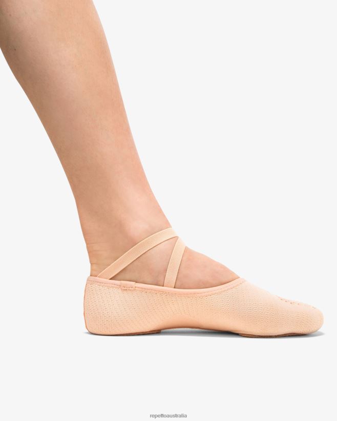Repetto F4XL611 Women Soft Ballet Shoes Dance F.I.T Footwear Tan Beige