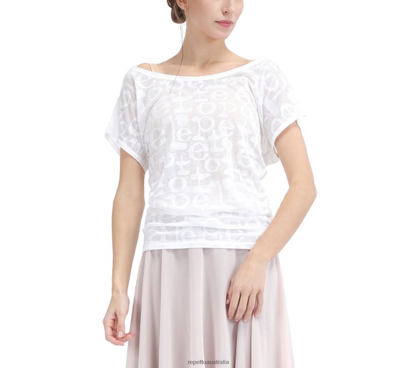 Repetto F4XL550 Women Transparent T-Shirt Clothing Fashion