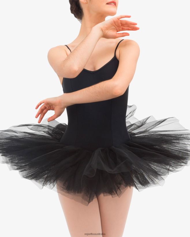 Repetto F4XL490 Women Tutu Plateau Clothing Black