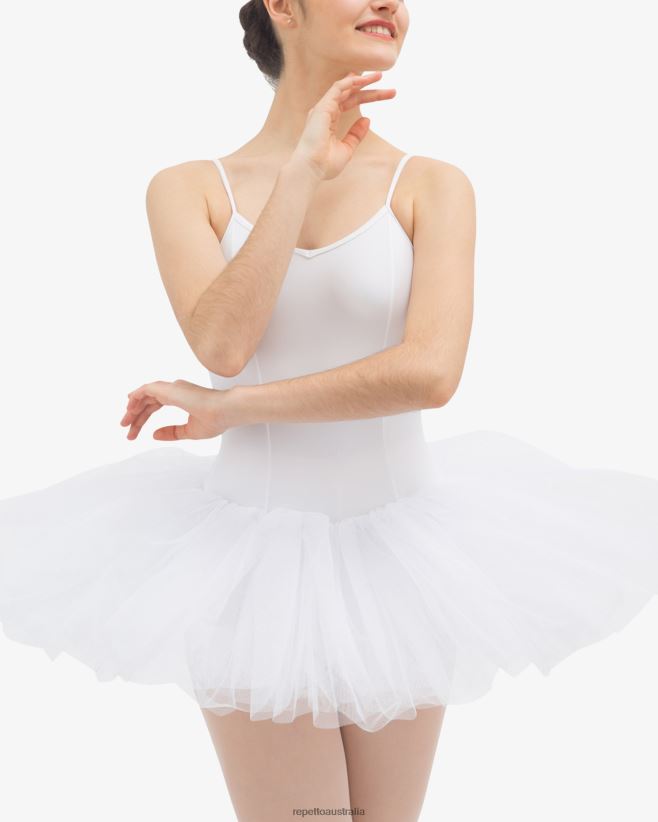Repetto F4XL491 Women Tutu Plateau Clothing White