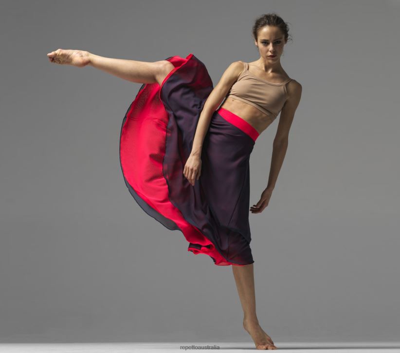 Repetto F4XL509 Women Reversible Rehearsal Skirt Clothing Fashion