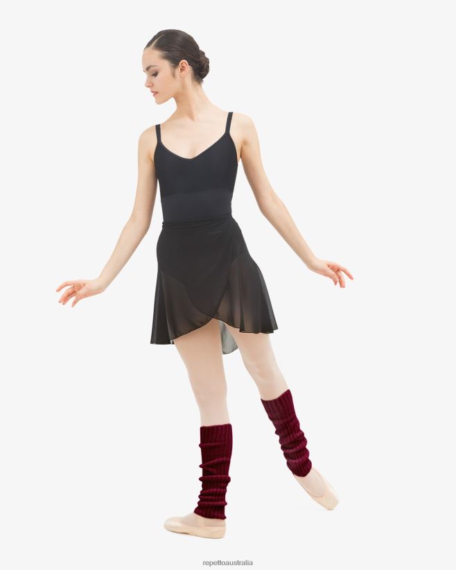 Repetto F4XL541 Women Legwarmers Accessories Garnet-Colored