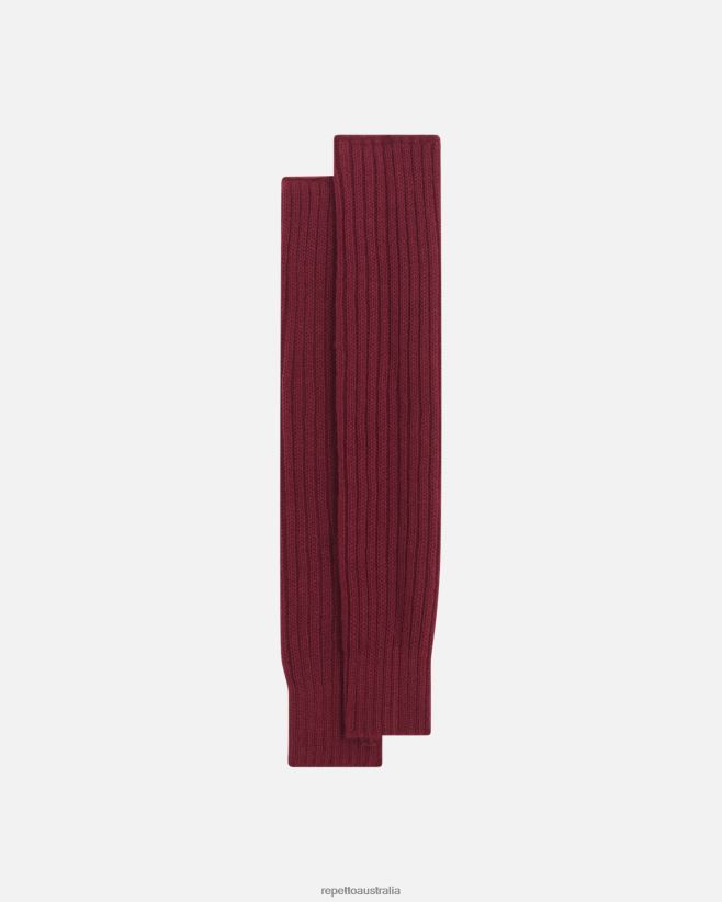 Repetto F4XL541 Women Legwarmers Accessories Garnet-Colored