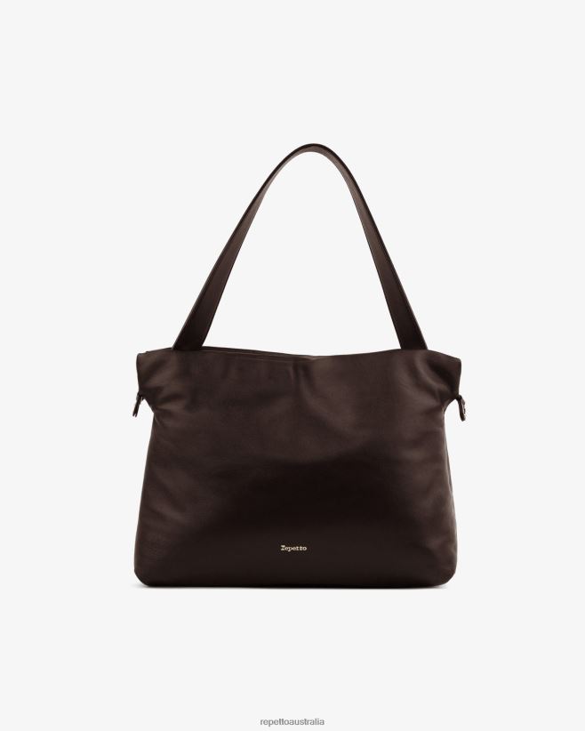 Repetto F4XL287 Women Plume Bag Accessories Ristretto Brown