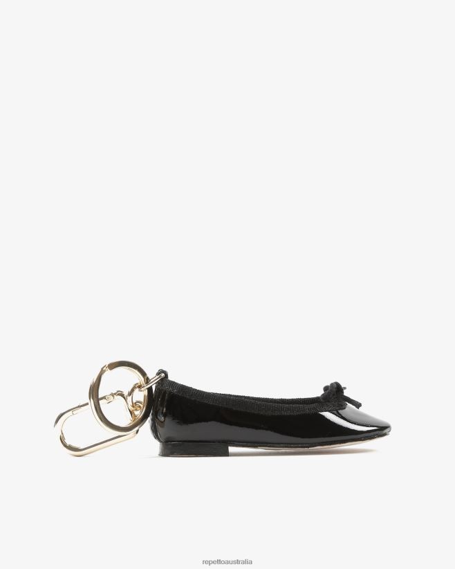 Repetto F4XL289 Women Cendrillon Keychain Footwear Black