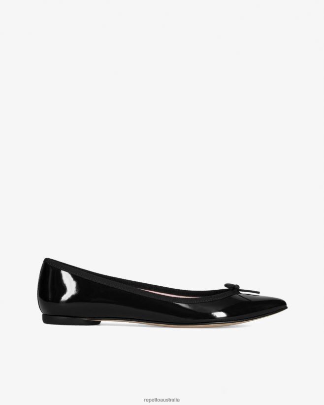 Repetto F4XL103 Women Brigitte Pointy Toe Ballerinas Footwear Black
