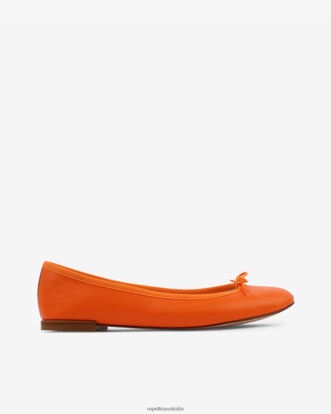 Repetto F4XL120 Women Cendrillon Ballerinas Footwear Clementine Orange
