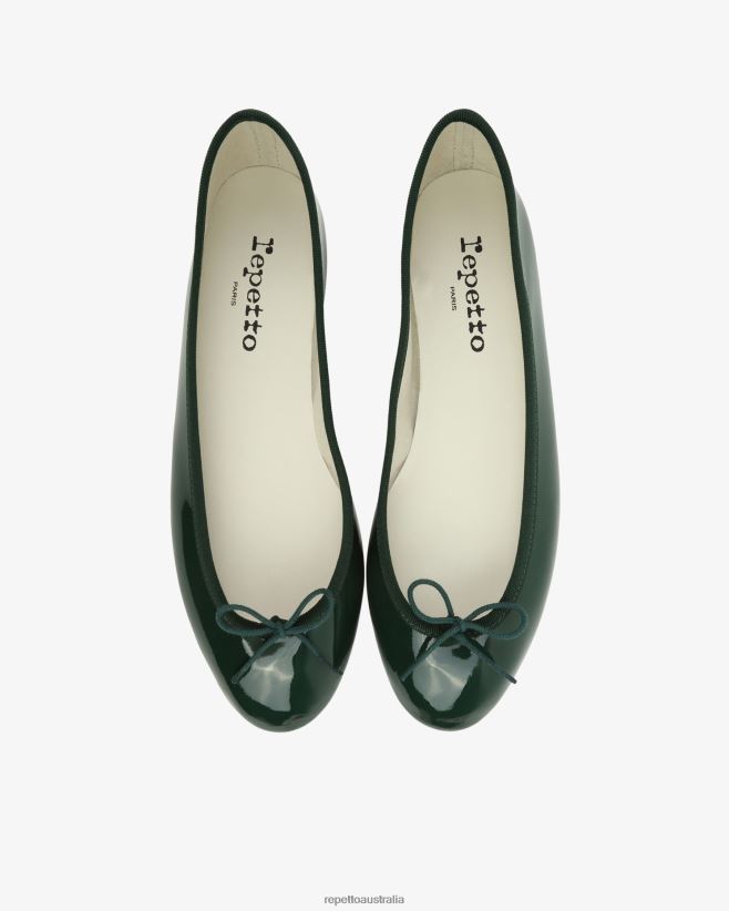 Repetto F4XL134 Women Cendrillon Ballerinas Footwear Deep Forest Green