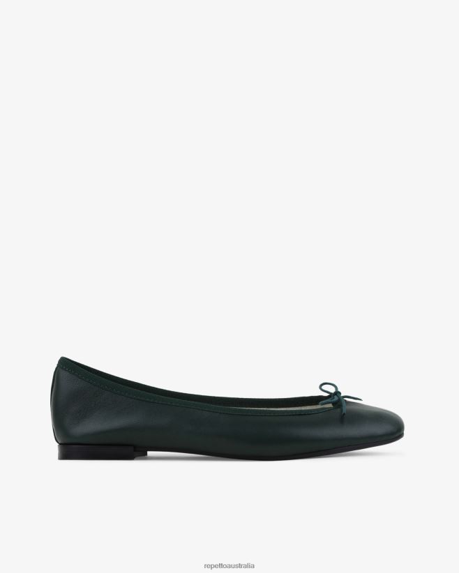 Repetto F4XL135 Women Cendrillon Ballerinas Footwear Deep Forest Green
