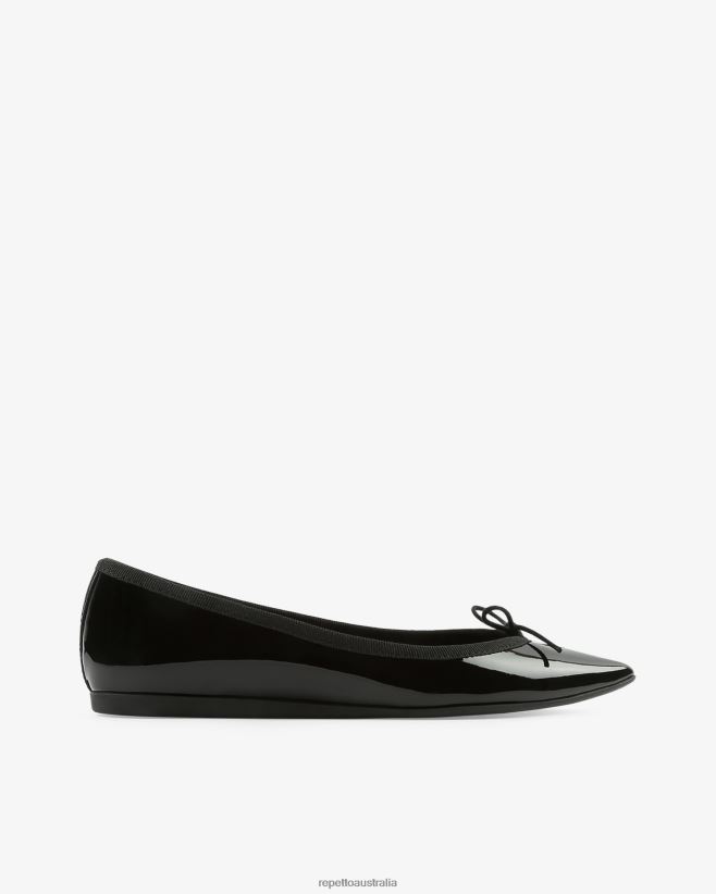 Repetto F4XL143 Women Junon Pointy Toe Ballerinas Footwear Black