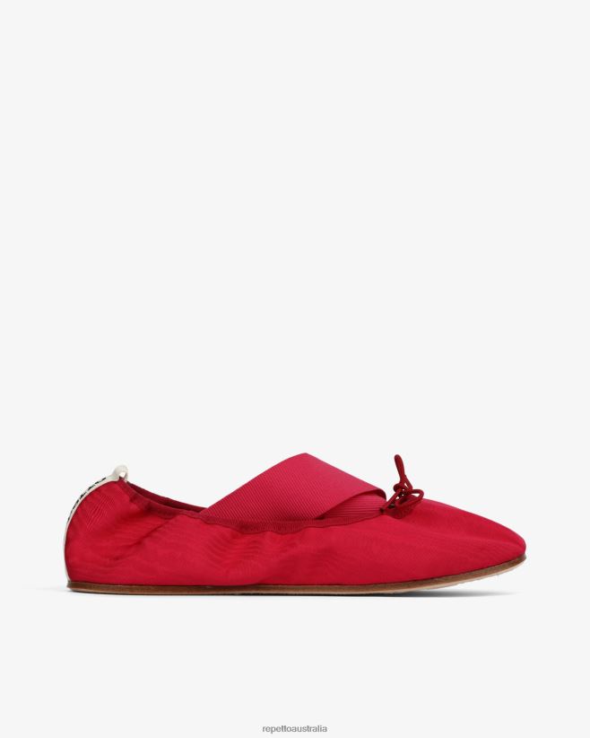 Repetto F4XL26 Women Gianna Ballerinas - Satin Footwear Raspberry Pink